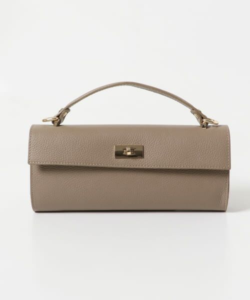 ＊＊URBAN RESEARCH ROSSO / アーバンリサーチ ロッソ ショルダーバッグ | AULENTTI　ワイドショルダーBAG（TAUPE）