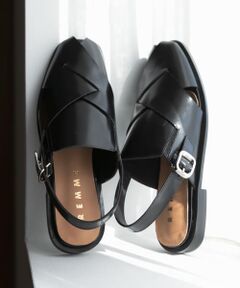 REMME　バックストラップフラットシューズ