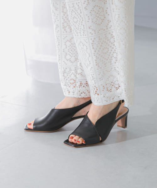 ＊＊URBAN RESEARCH ROSSO / アーバンリサーチ ロッソ サンダル | PELLICO　バッグストラップサンダル（BLACK）