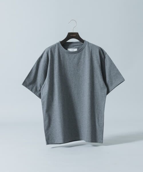 ＊＊URBAN RESEARCH ROSSO / アーバンリサーチ ロッソ Tシャツ | 『XLサイズあり』『UR TECH』汗ジミ防止クルーネックTシャツ（GRAY）