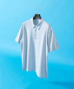 『XLサイズあり』『UR TECH』防汚加工リラックス半袖ポロシャツ