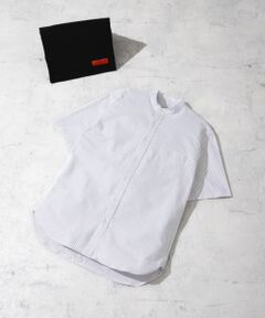 『抗菌/消臭』『XXLサイズあり』ハイパフォーマンスバンドカラー半袖シャツ