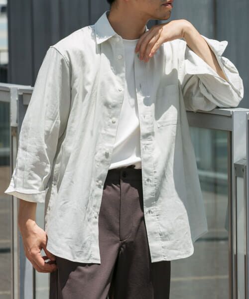 RUSSELUNO XL 半袖　シャツ URBAN RESEARCH ROSSO MEN シャツ 「防シワ」「XLサイズあり