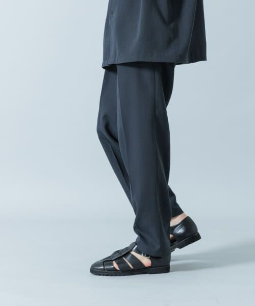 19号 ブラック テーパードパンツ＆ジャケット セット STAFF STYLING｜THE SHOP YOHJI YAMAMOTO