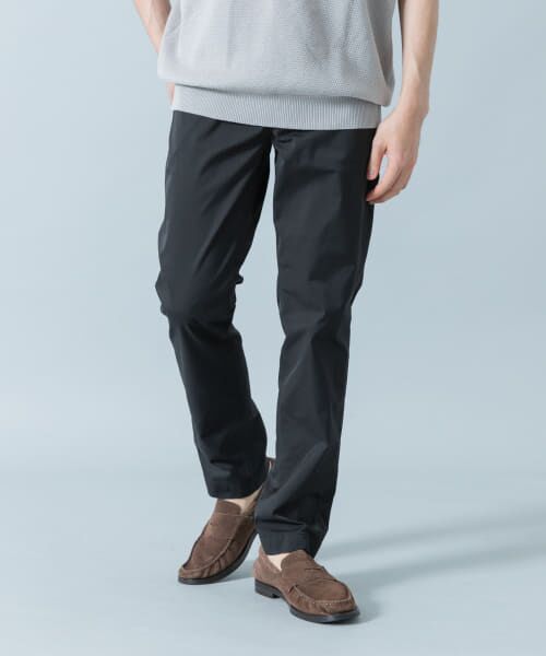 ＊＊URBAN RESEARCH ROSSO / アーバンリサーチ ロッソ その他パンツ | 『WEB限定』『XLサイズあり』ポリエステルチノスリムパンツ（BLACK）