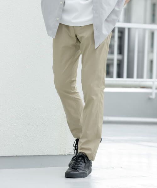 ＊＊URBAN RESEARCH ROSSO / アーバンリサーチ ロッソ その他パンツ | 『WEB限定』『XLサイズあり』ポリエステルチノスリムパンツ（BEIGE）