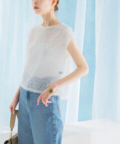 フェザーチュールプルオーバー