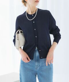 ウォッシャブルショートカーディガン