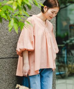 「VERY6月号掲載」『UR TECH』F by ROSSO　イージーリネンボリュームブラウス