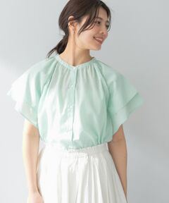 ＊＊URBAN RESEARCH ROSSO / アーバンリサーチ ロッソ シャツ・ブラウス | リンネル8月号掲載『UR TECH』F by ROSSO　フレアスリーブブラウス