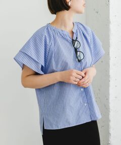 ＊＊URBAN RESEARCH ROSSO / アーバンリサーチ ロッソ シャツ・ブラウス | リンネル8月号掲載『UR TECH』F by ROSSO　フレアスリーブブラウス