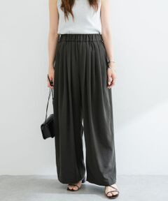 F by ROSSO　タックイージーワイドパンツ