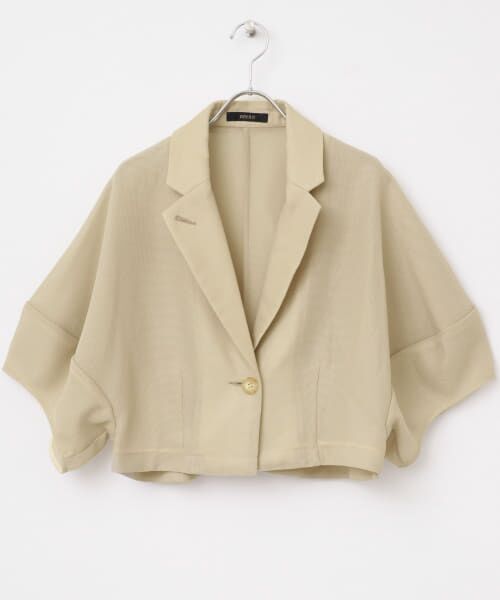 セール】 『InRed6月号掲載』ウォッシャブルメッシュジャケット