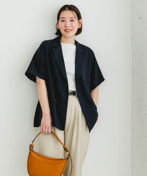 セール】 F by ROSSO ウォッシャブルサマージャケット （その他