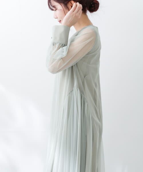 URBAN RESEARCH ROSSO ドットチュール 結婚式ドレス アーバンリサーチ ロッソ URBAN RESEARCH ROSSO kaene ラメ
