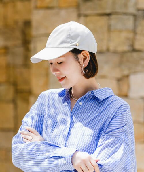 ＊＊URBAN RESEARCH ROSSO / アーバンリサーチ ロッソ キャップ | F by ROSSO　UVカット撥水キャップ（L/GRAY）