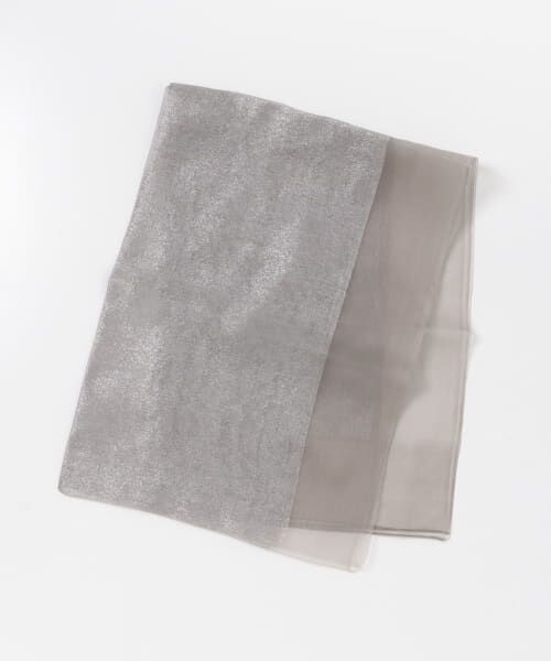＊＊URBAN RESEARCH ROSSO / アーバンリサーチ ロッソ マフラー・ショール・スヌード・ストール | ラメシルクストール（GRAY）