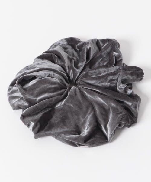 ＊＊URBAN RESEARCH ROSSO / アーバンリサーチ ロッソ ヘアゴム・シュシュ | heyep　Large Velour Scrunchie（GRAY）