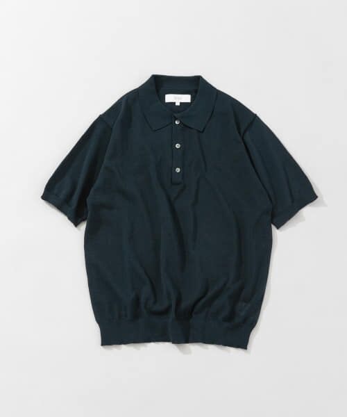 再お値下げ♪オーラリー半袖ポロニット AURALEE（オーラリー） | BRUSHED SUPER KID MOHAIR KNIT SHORT POLO