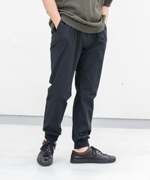 ＊＊URBAN RESEARCH ROSSO / アーバンリサーチ ロッソ その他パンツ | 『セットアップ対応』『XLサイズあり』クールキープジョガーパンツ（BLACK）