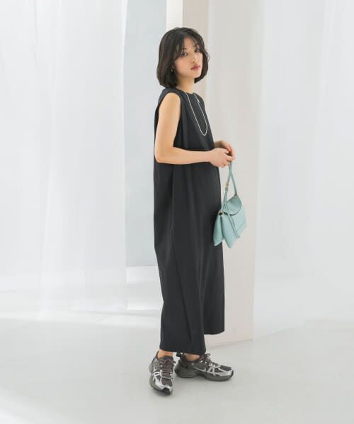ROSSOアーバンリサーチ　ブルーフリンジワンピース　美品38 セール】『別注』Lee×ROSSO CAMISOLE FLARE SKIRT（ワンピース