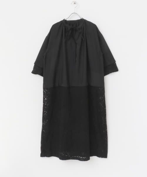 アーバンリサーチロッソ　レース切替ワンピース URBAN RESEARCH ROSSO｜レース切替ワンピース | Rakuten Fashion