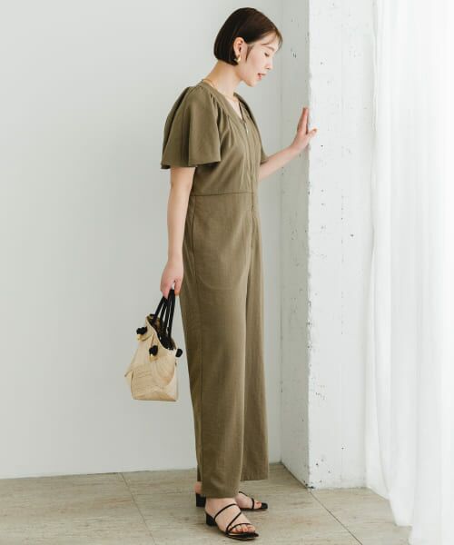 URBAN RESEARCH ROSSO / kaen オールインワン セール】2WAYワイドオールインワン（サロペット/オーバーオール