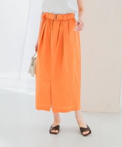 ベルト付スカート