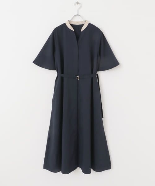 セール】 ウォッシャブルフレアスリーブワンピース （ワンピース
