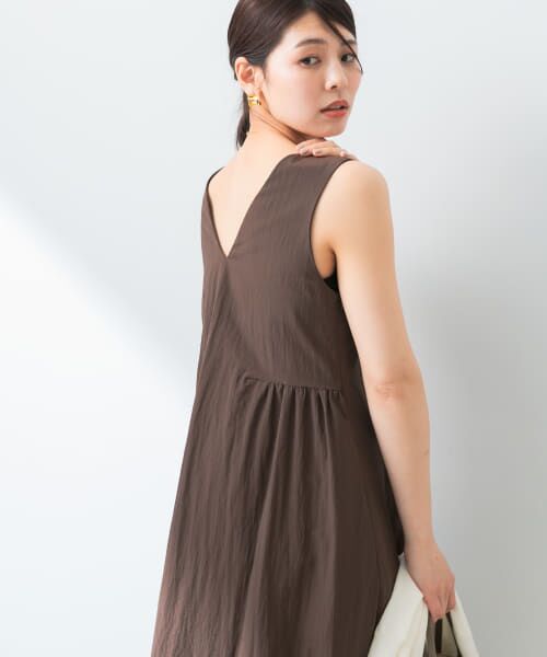 セール】 F by ROSSO 撥水2WAYフレアワンピース （ワンピース