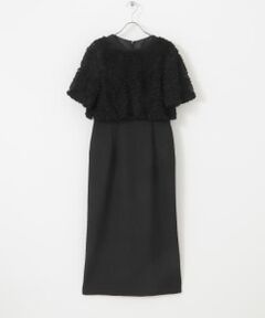 kaene　デザインリボンボレロセットドレス