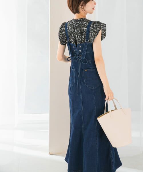 Le Corbusier、FEMME、海外版超希少レゾネ、新品額付 セール】 『別注』Lee×ROSSO CAMISOLE FLARE SKIRT （ワンピース