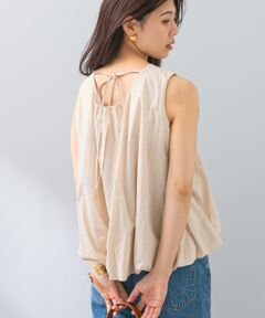 F by ROSSO　ノースリーブバルーンヘムブラウス