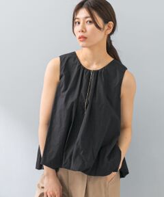 F by ROSSO　ノースリーブバルーンヘムブラウス