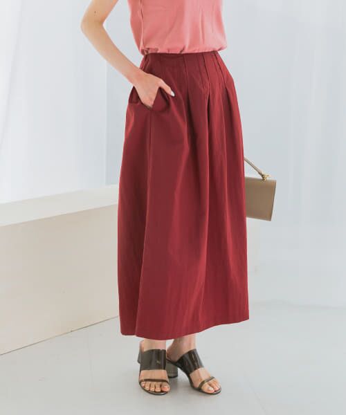 セール】 撥水UVピンタックコクーンスカート （スカート）｜＊＊URBAN