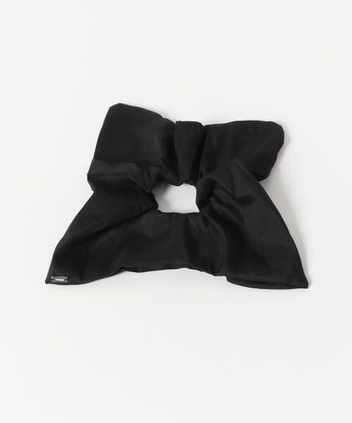 ＊＊URBAN RESEARCH ROSSO / アーバンリサーチ ロッソ ヘアゴム・シュシュ | heyep　Silk Square Medium Scrunchie（BLACK）