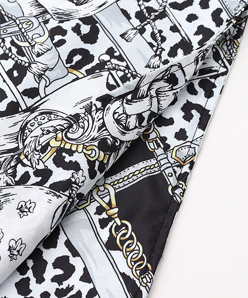 VALENZA / バレンザ マフラー・ショール・スヌード・ストール | 【日本製】【プラスワンのおしゃれ♪】マリンプリントストール | 詳細1