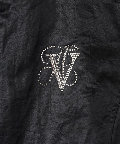 美品 バレンザ SIZE 42 (L) コート VALENZA レディース セール レザーライクナイロン フード付コート （その他アウター