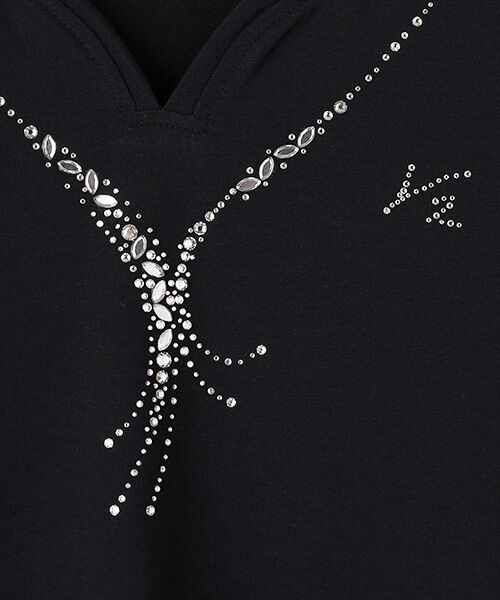 VALENZA / バレンザ カットソー | 【日本製】ネックレスモチーフ　5分袖カットソー | 詳細4