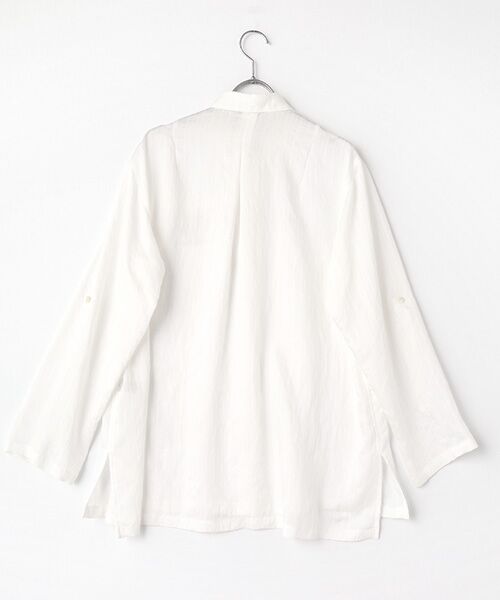 VALENZA / バレンザ その他トップス | 【UV対策】シアーストライプ　長袖ブラウス | 詳細1