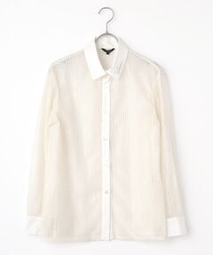 VALENZA / バレンザ シャツ・ブラウス | シアーチェックブラウス