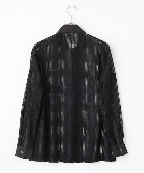 VALENZA / バレンザ シャツ・ブラウス | シアーチェックブラウス | 詳細2