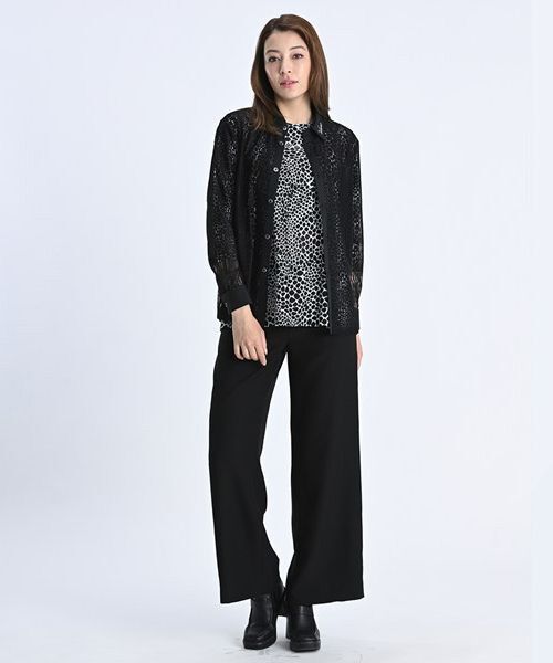 VALENZA / バレンザ シャツ・ブラウス | シアーチェックブラウス | 詳細7