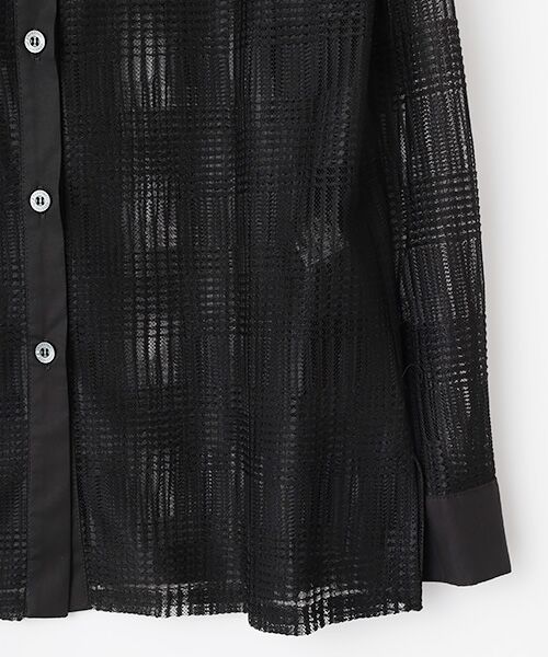 VALENZA / バレンザ シャツ・ブラウス | シアーチェックブラウス | 詳細4