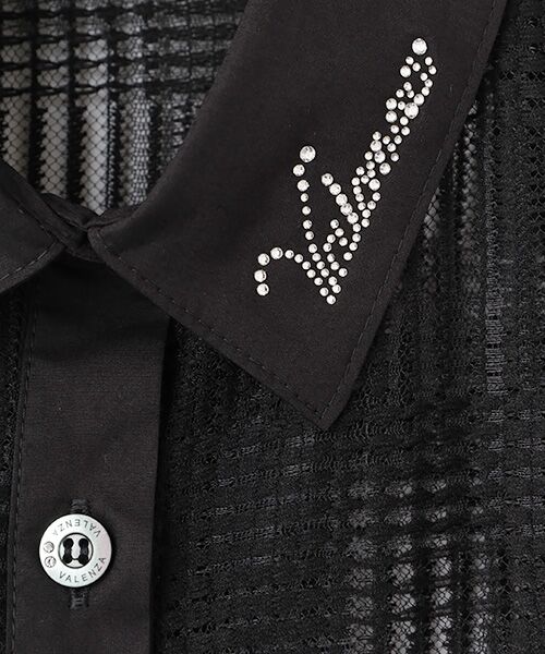 VALENZA / バレンザ シャツ・ブラウス | シアーチェックブラウス | 詳細5