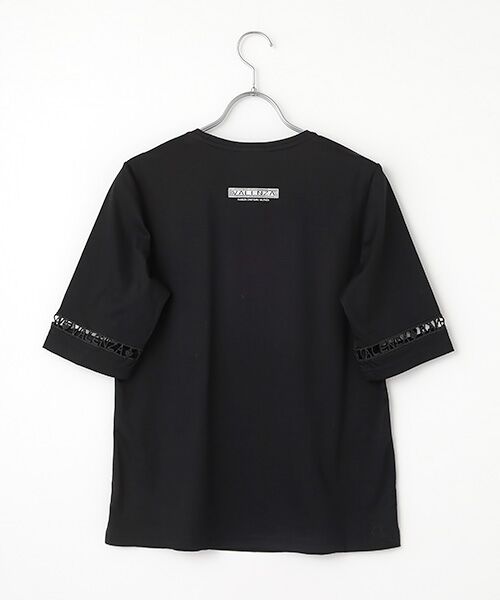 VALENZA / バレンザ カットソー | 【はしごレース】花文様プリント　カットソー | 詳細2