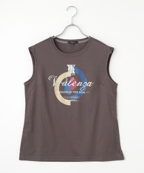 VALENZA / バレンザ カットソー | 【幾何学】ブルズアイプリント カットソー | 詳細6