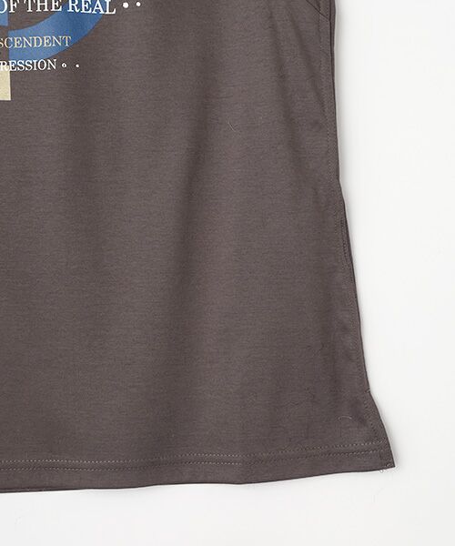 VALENZA / バレンザ カットソー | 【幾何学】ブルズアイプリント カットソー | 詳細3