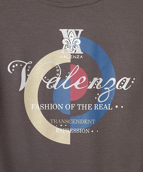 VALENZA / バレンザ カットソー | 【幾何学】ブルズアイプリント カットソー | 詳細5