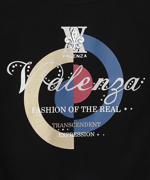 VALENZA / バレンザ カットソー | 【幾何学】ブルズアイプリント カットソー | 詳細8